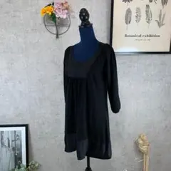 【古着】trans continents レディース ミニワンピース ニット