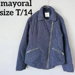 mayoral マヨラル 【157cm】 ネイビー キルティングダウンジャケットのサムネイル