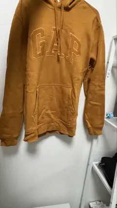 GAP フード付きパーカー Mサイズ マスタード　オレンジ
