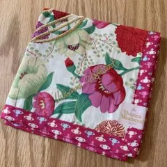 ヴィヴィアンウエストウッド ハンカチ　リバーシブル　オーブ刺繍