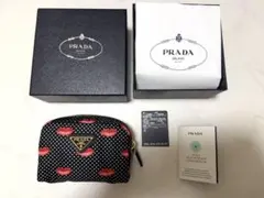 PRADA プリント Re-Nylon ポーチ