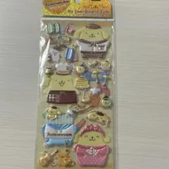 <新品> ポムポムプリン　マイコーディネート シール　チームプリン