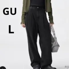 gu ワイドパンツ 160