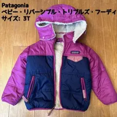 Patagonia 3T_ベビー・リバーシブル・トリブルズ・フーディ