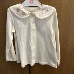 クーラクール うさ耳 襟付きシャツ 100