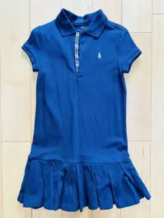 Polo Ralph Lauren ネイビー ワンピース　半袖 6 120㎝