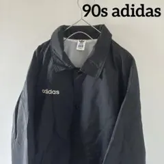 90sOldadidasオールドアディダスナイロンジャケットコーチジャケットL