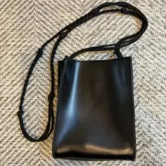 CANAL JEAN viajエコレザースクエアポシェット　ブラックのサムネイル