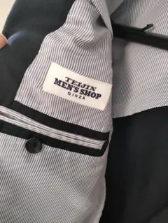 春夏用 TEIJIN MEN'S SHOP ダークブルー テーラードジャケットのサムネイル