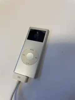 ジャンク】Apple iPod Nano シルバー USBケーブル付き - メルカリ