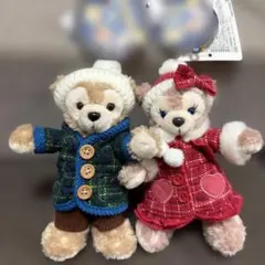 ダッフィー シェリーメイ ぬいぐるみバッジ ダッフルコート　冬　まとめ売り ダッフィー シェリーメイ ぬいぐるみバッジ ダッフルコート 冬 まとめ