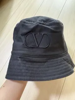 VLTN バケットハット 黒 ブラック 58cm バレンチノガラバーニ - メルカリ