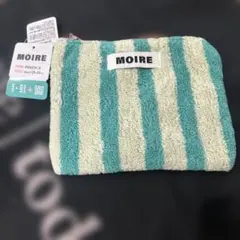 新品 本多タオル　MOIRE ポーチ S ストライプ