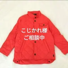 ポロラルフローレン　キルティング　ジャンパー　ボーイズ　男児　130 赤