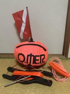 OMER ダイビングブイ フラッグ付き