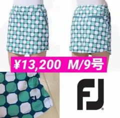 新品【フットジョイ】レディース　スカート M/9号　ゴルフウェア グリーンのサムネイル
