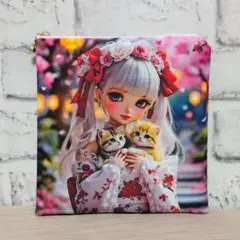 【きゃんべる様専用】フラットポーチ❤