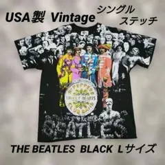 THE BEATLES Sgt. Pepper's 総柄 Tシャツ Lサイズ - メルカリ