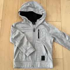 子供服ATHLETIC WORKS グレー フード付きパーカー