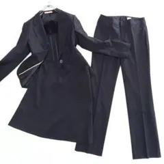 アオキ 今田美桜ちゃん 360°キレイ ストレッチ 3点パンツスーツ М 黒