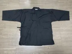 □和楽庵 新品未使用 昭和レトロ 作務衣 ネイビー 上下セット 作業着 L 