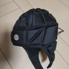 SPOX ブラック ヘッドギア サイズL ラグビー アメフト