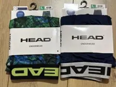 新品　未使用　HEAD ヘッド　ボクサーパンツ 2枚セット Lサイズ　軽量　速乾のサムネイル