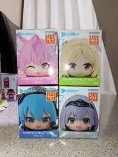 ホロライブ　ひっかけフィギュア アキ・ローゼンタール、博衣こより他 4点セット