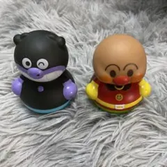 アンパンマン ばいきんまん ダルマさん2体セット