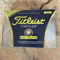 Titleist NXT TOUR S ゴルフボール イエロー