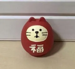 デコレ コンコンブル 福ねこだるま 紅