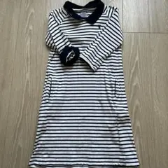 coen DAILY CLOTHING ボーダー ポロワンピース Mのサムネイル