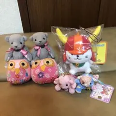 ストラップぬいぐるみ7点セット