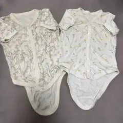 ベビー肌着 70cm 花柄　2枚セット