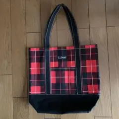 L.L.BEAN チェックトートバッグ