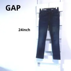 GAP スリムストレートデニム【24】ストレッチ 小さいサイズ