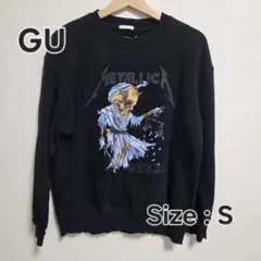 GU METALLICA スウェット ブラック S