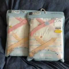 合わせ袖無しロンパス　四枚