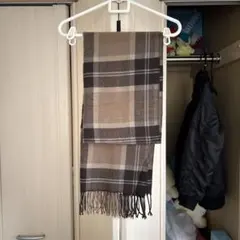 チェック柄 マフラー