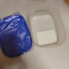Tupperware 青い食品保存容器 2個セット - メルカリ