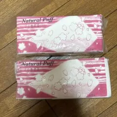 アコレ 化粧パフ コットンパフ ナチュラルパフ 田中みな実 2つ 180枚×2