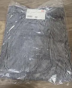 UNIQLO ユニクロ カットソーイージーショートパンツ ヒッコリーストライプ