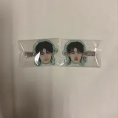 &TEAM JO ジョウ ヘアクリップ 2個セット