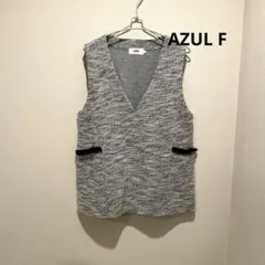 新品★AZUL BY MOUSSY ツイードベスト Fサイズ