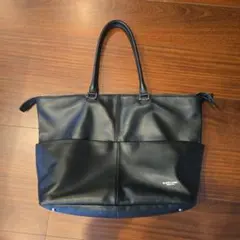 BLACK LABEL CRESTBRIDGE トートバッグ ブラックのサムネイル