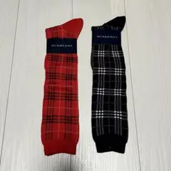Burberry チェック柄ソックスセット 23〜24cm