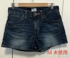 【未使用】アースミュージック&エコロジー Leeコラボ ／デニムショートパンツM