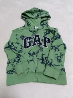 GAP 恐竜柄 フード付きパーカー 100cm~