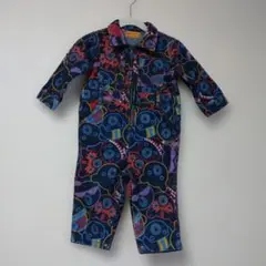 【着用回数少なめ】ミキハウス ダブルB デニムオーバーオール つなぎ サイズ80