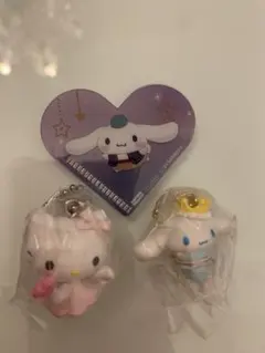 サンリオ　ハローキティ シナモロール カプセルトイ 2個セット